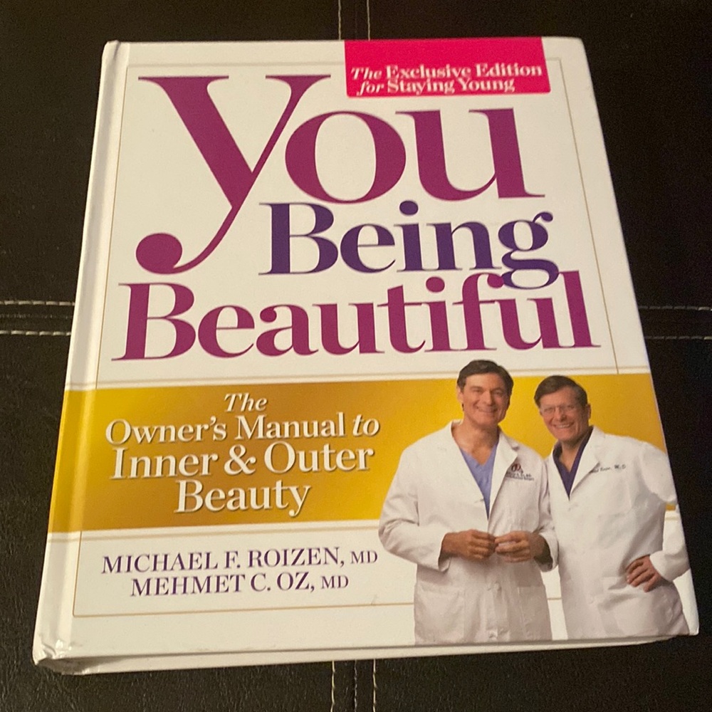 Book Hardback Like New You Being Beautiful  456 pages